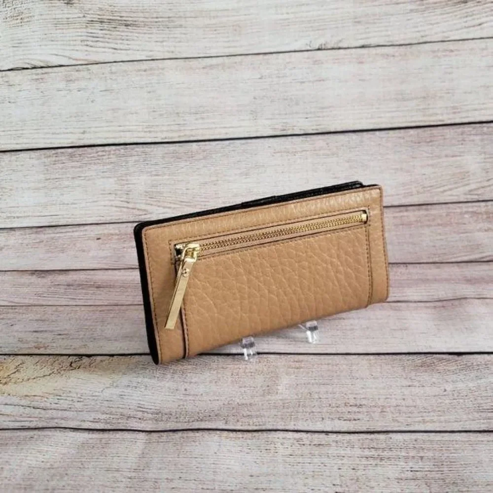 NWT Kate Spade Leather Carlin Street Studded/Embellished Stacy Wallet